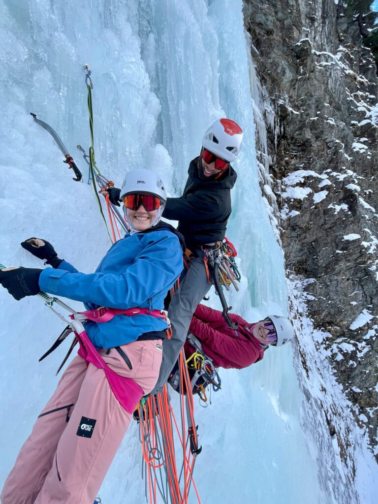 Coaching / Kurs – Eisklettern Basic